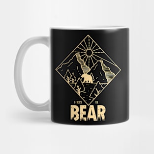 The Bear In Woods 2024 I Pick The Bear Women Mug